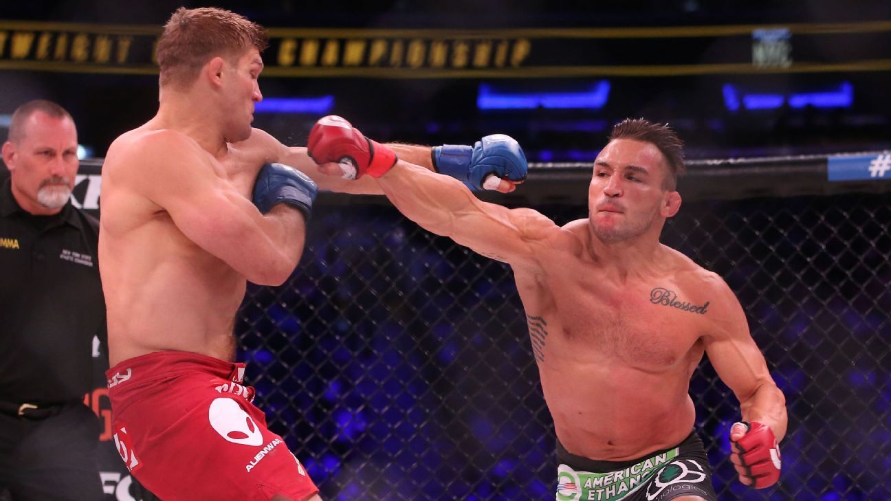 Michael Chandler signs with UFC, to back up title fight ESPN