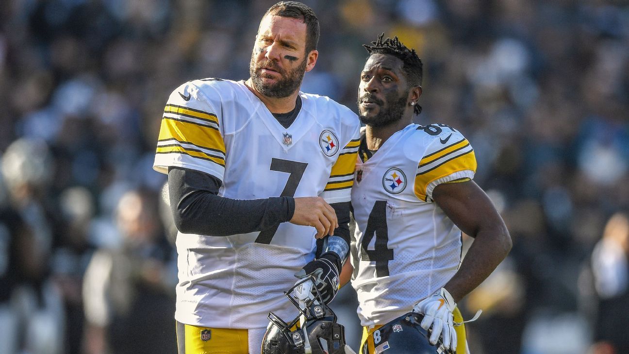 Ben Roethlisberger of Pittsburgh Steelers says he has no 