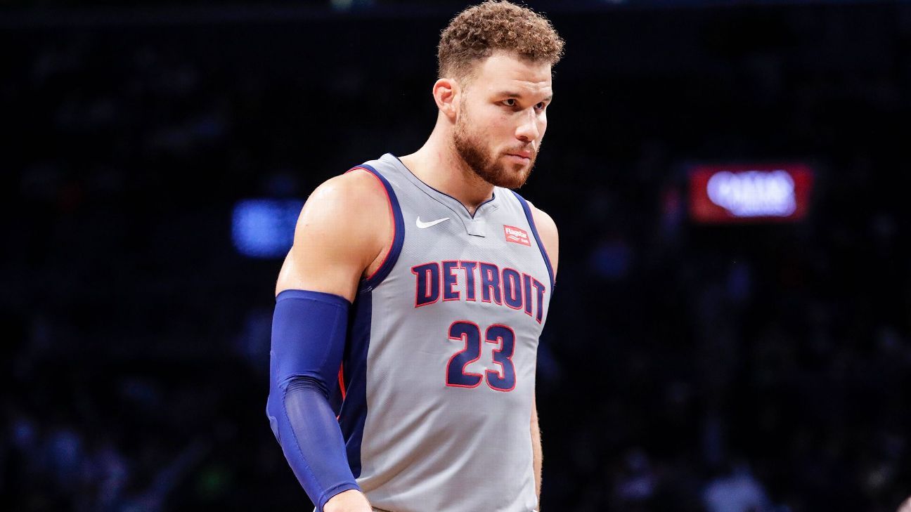 Pistons star Blake Griffin out indefinitely after surgery.