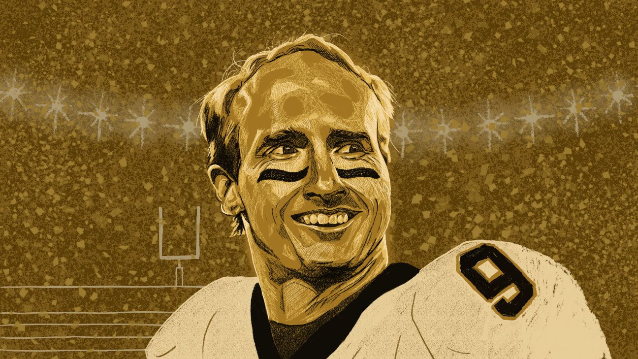 Drew Brees turns 40 years old. Here are 40 stats from his NFL