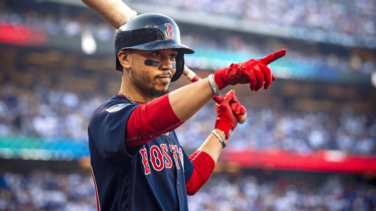 OF Mookie Betts of the Red Sox wins the first salary arbitration