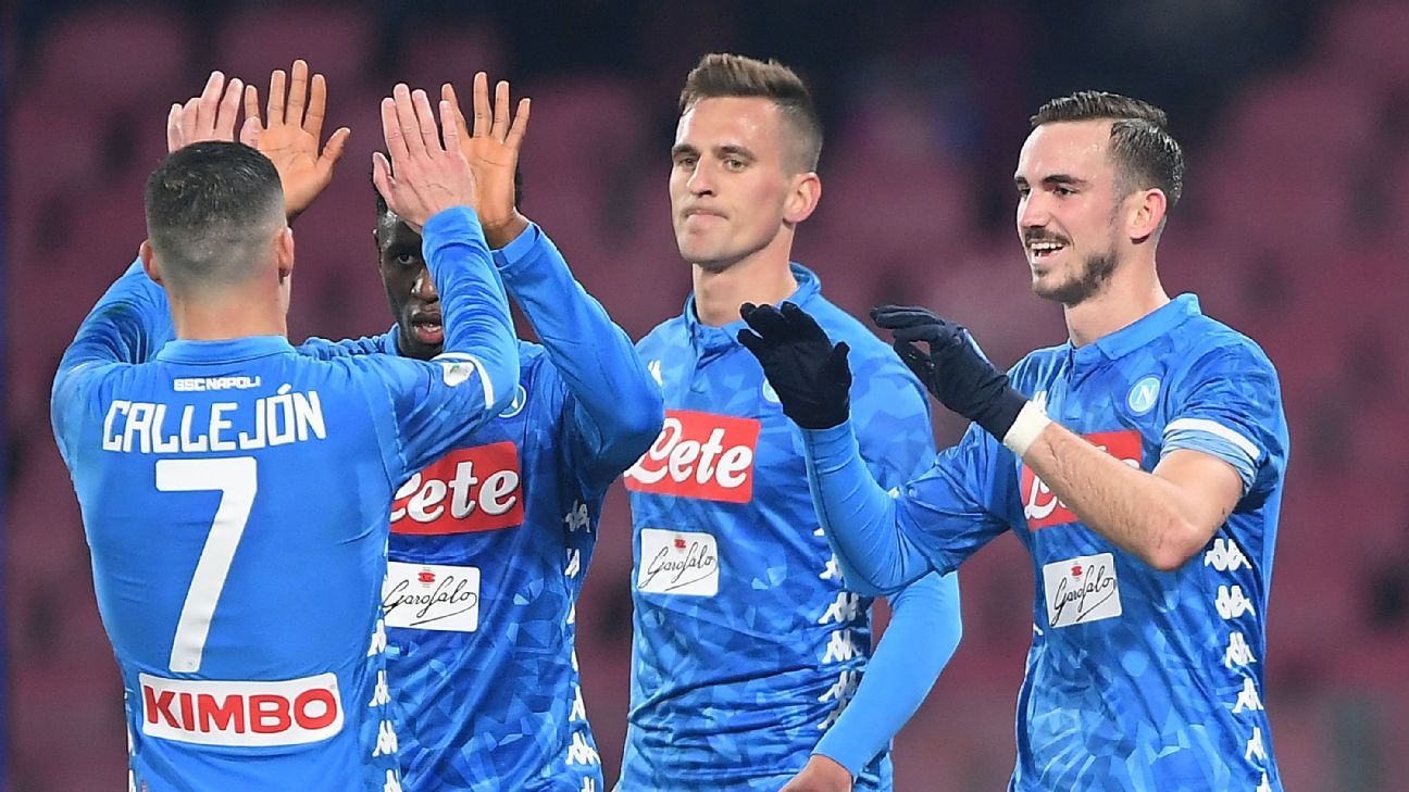 Napoli vs. Sassuolo - Football Match Report - January 13, 2019 - ESPN