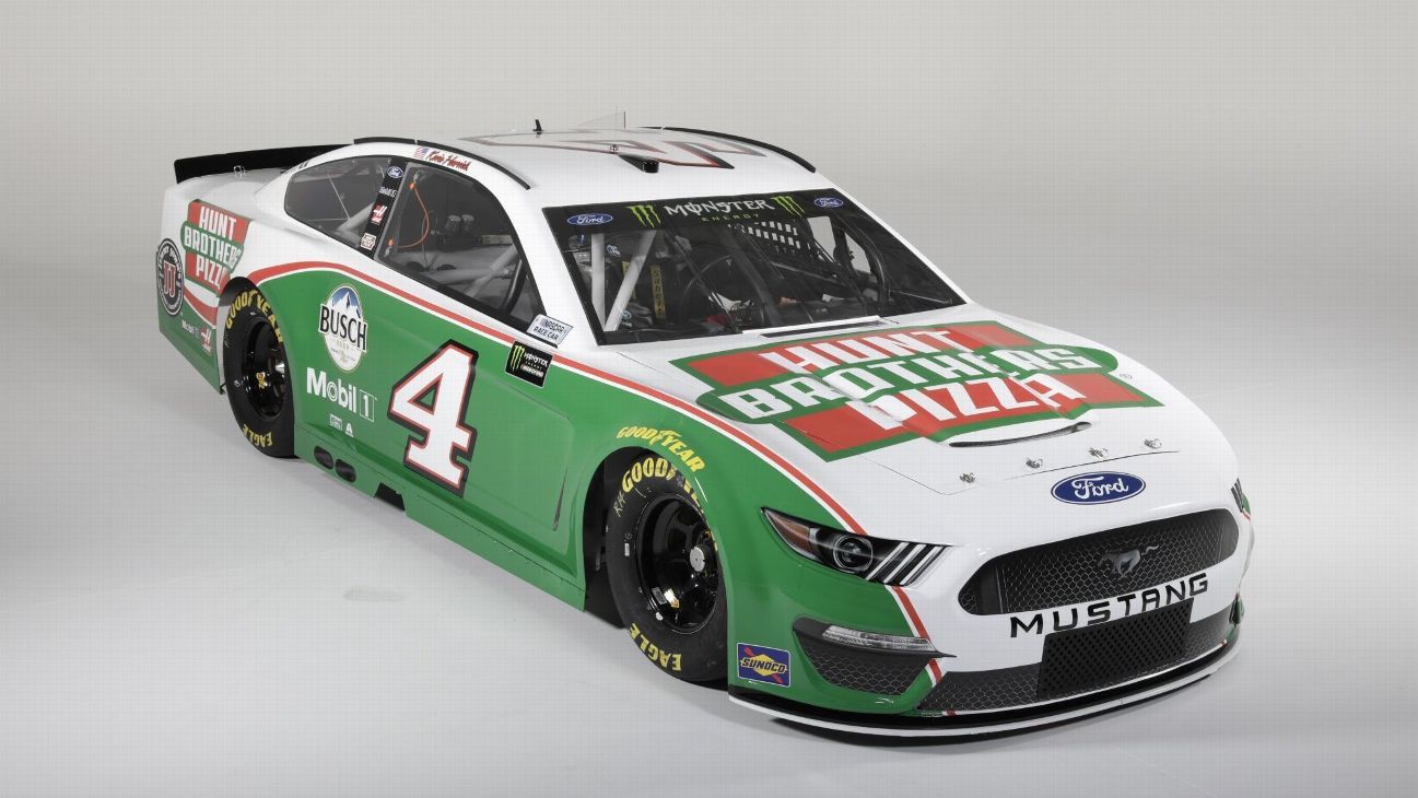 2019 NASCAR Cup Series Paint Schemes - Team #4 Stewart Haas Racing