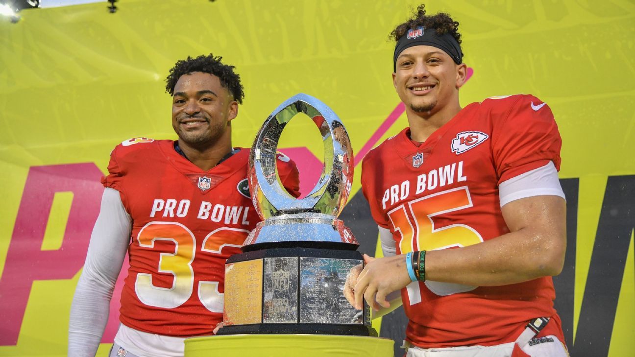 Jets S Jamal Adams, Chiefs QB Patrick Mahomes named Pro Bowl MVPs