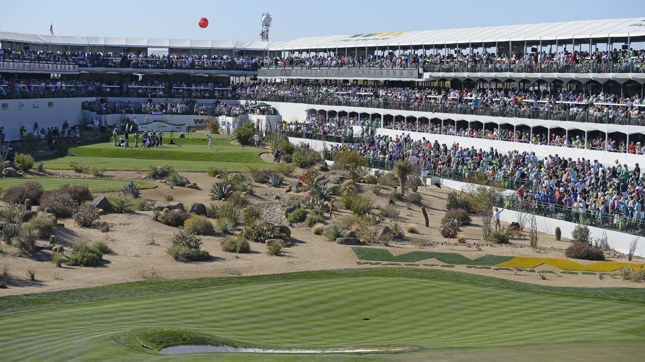 Place your bets Life at the 16th hole at the Waste Management Phoenix