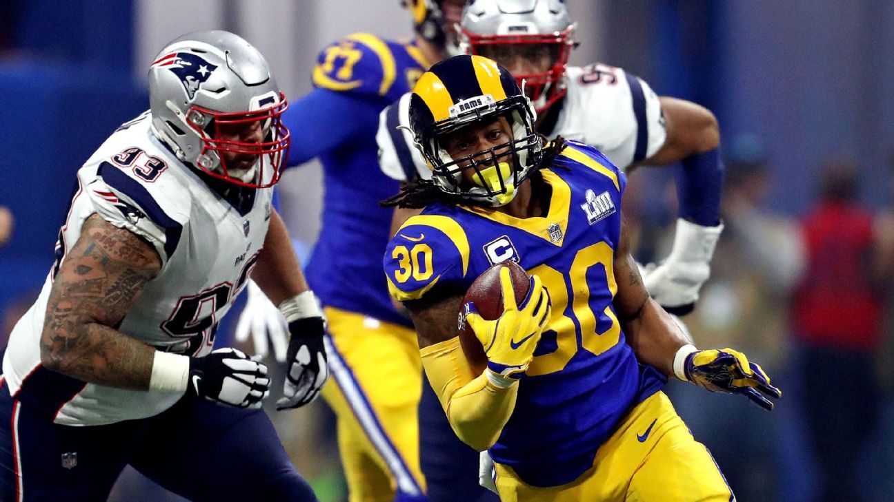 Sean McVay explains Todd Gurley's limited workload in Super Bowl