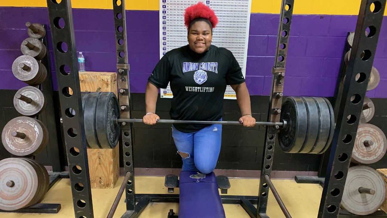 Weightlifting phenom Mahailya Reeves, 15, is raising the bar - ESPN