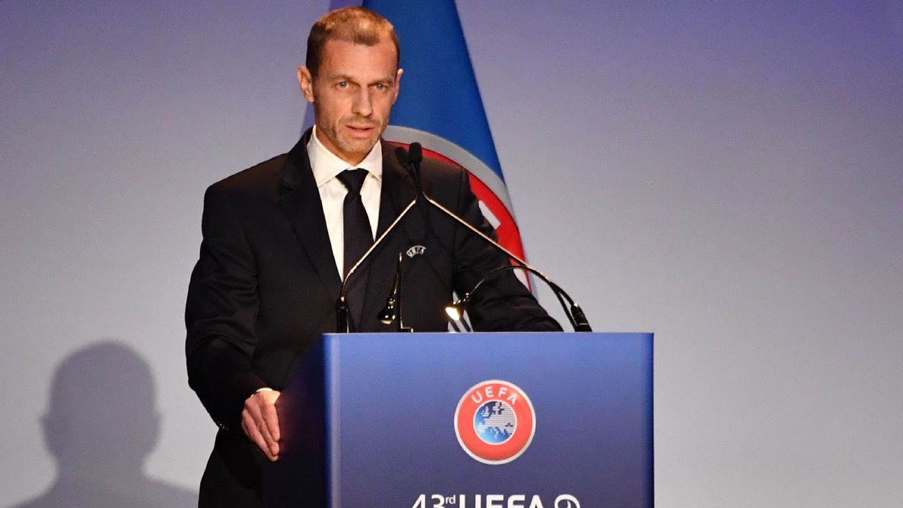 UEFA president warns season may be lost because of coronavirus pandemic - ESPN