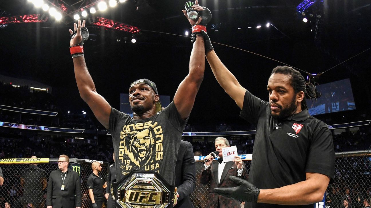 Jon Jones solidifies top spot in ESPN poundforpound MMA rankings