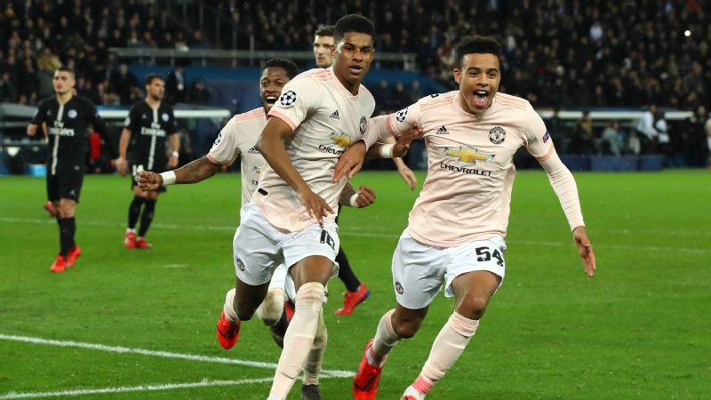 paris saint germain vs manchester united football match summary march 6 2019 espn paris saint germain vs manchester