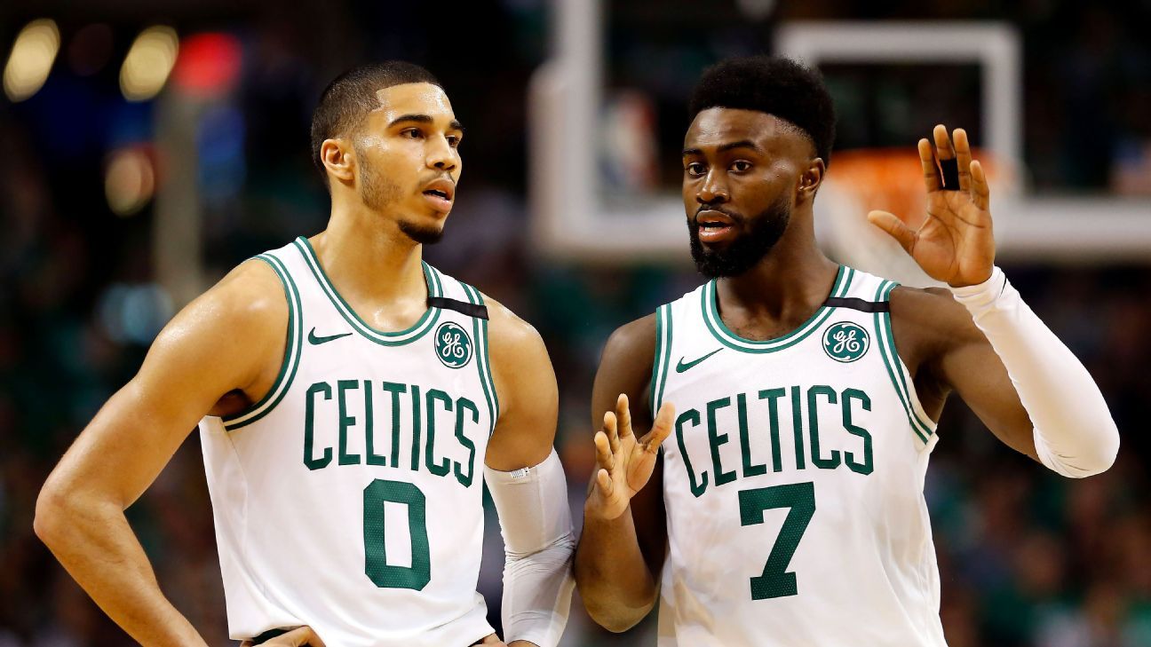 Danny Ainge blames celebrities Jaylen Brown and Jayson Tatum for Boston Celtics’ “most important funk”