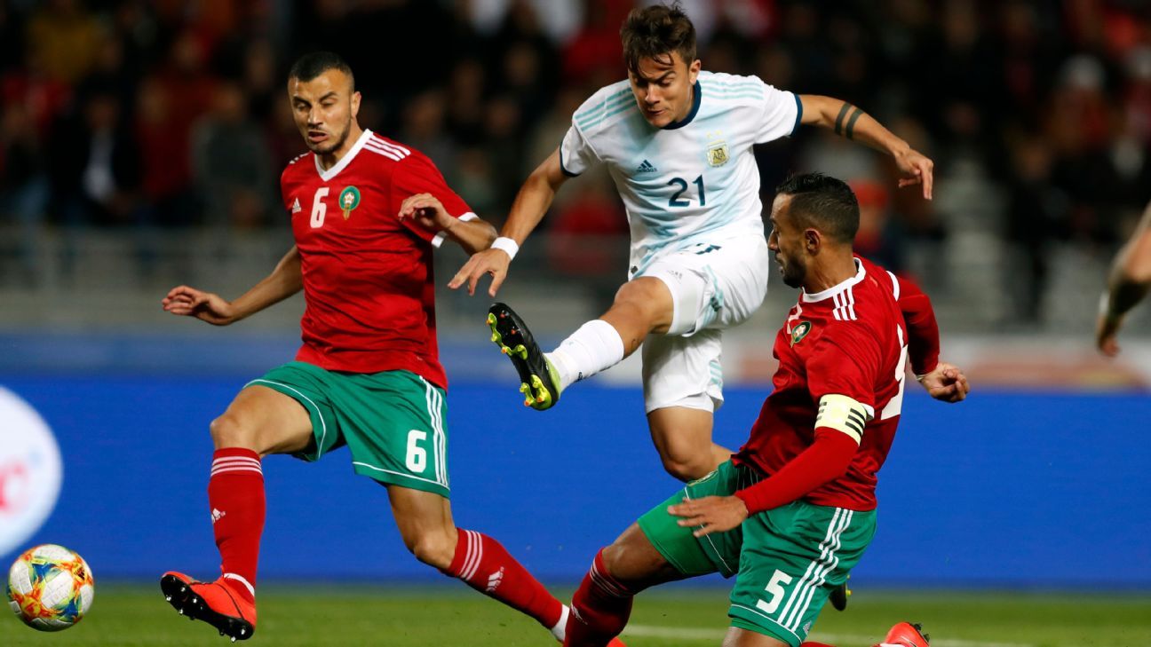 Marruecos vs. Argentina Reporte del Partido 26 marzo, 2019 ESPN