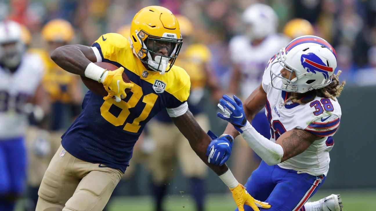 Green Bay Packers: Geronimo Allison's Role Should Be Reduced