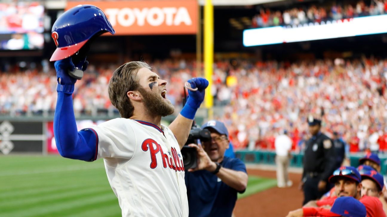 Bryce Harper bomb, strong bullpen lead Phillies past Rockies for fifth  straight win – Delco Times