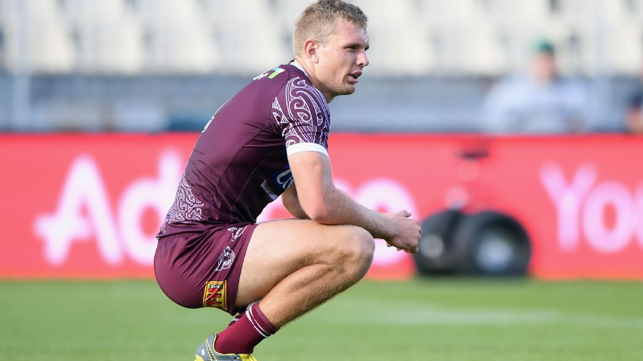 NRL Tom Trbojevic's State of Origin hopes hanging by thread