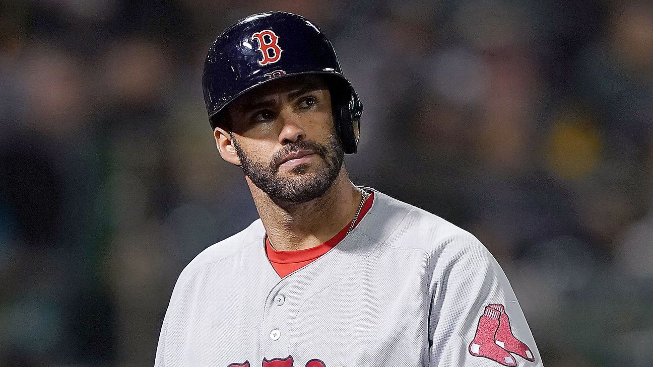 Red Sox place slugger Martinez on COVID-19-related injured list