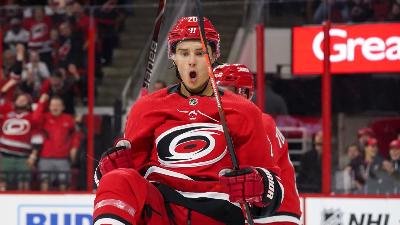  2019-20 UD MVP NHL Supernovas #SN-19 Sebastian Aho