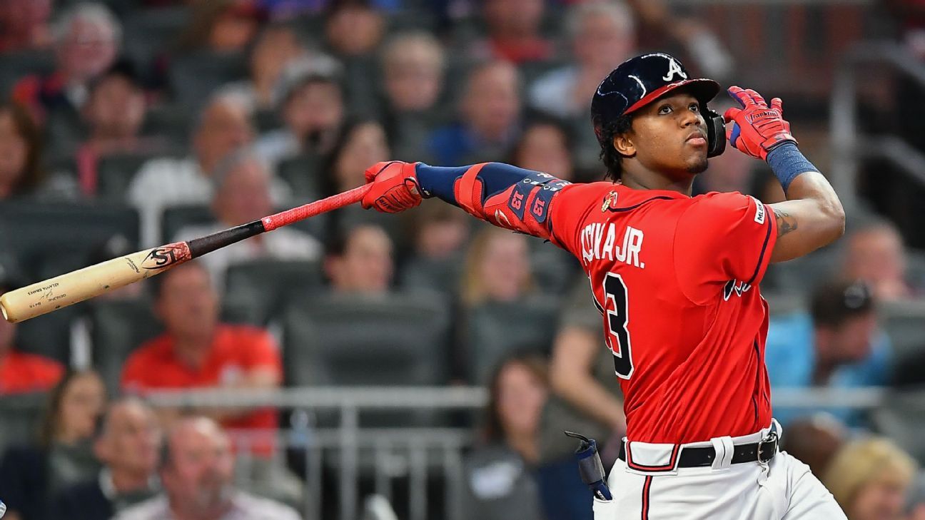 Ronald Acuña Jr.(Team-Issued or Game-Used) 2019 Atlanta Braves