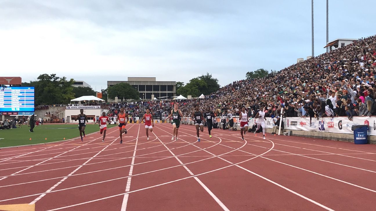 Viral track star sets high school record in 100m ESPN