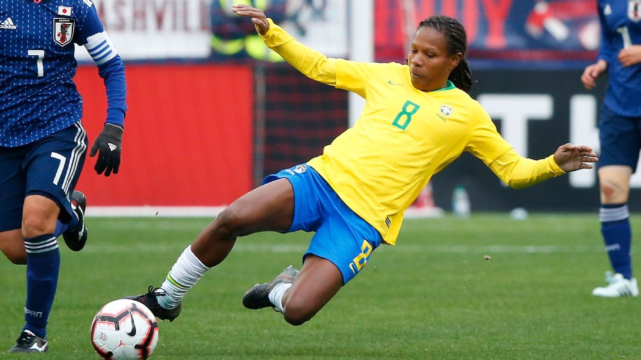 Brazil's Olympic women's football team, led by Marta and Formiga