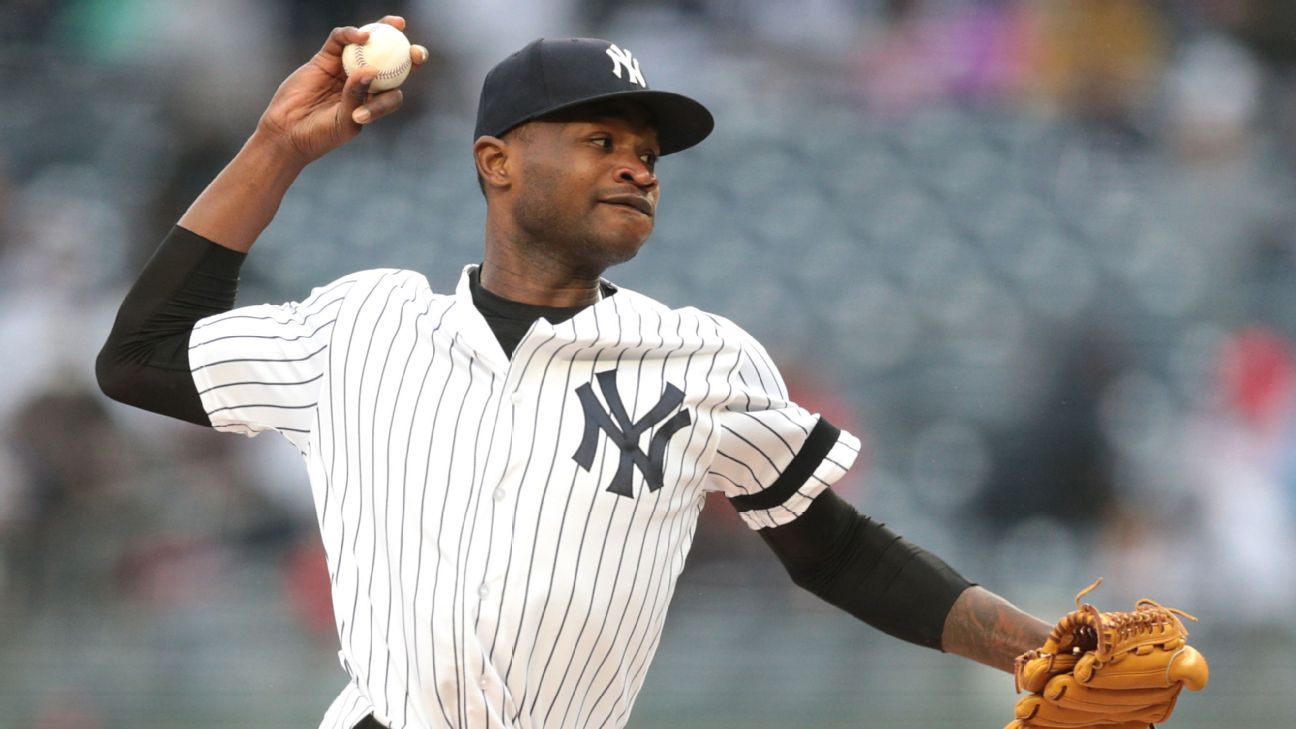 MLB: Yankees pitching woes continue as Luis Severino is booed off in Astros  loss just days after Domingo German headed to rehab