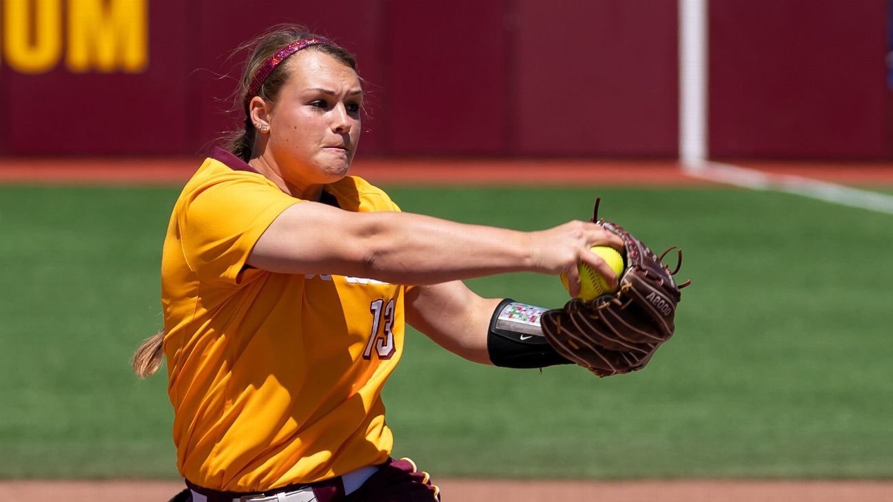 NCAA softball tournament 2019 -- Amber Fiser holds key to Minnesota's ...