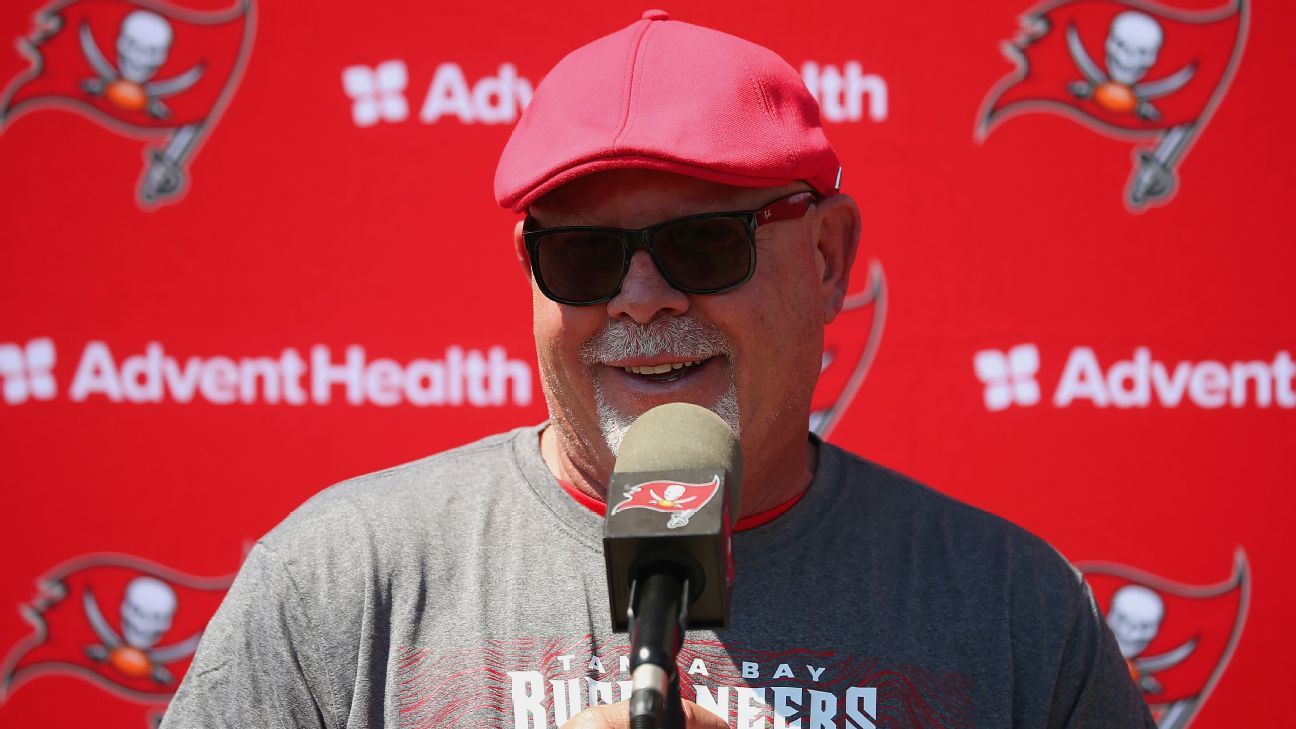 Still BA': Arians brings tough love, energy drinks, Kangols to Bucs - Tampa  Bay Buccaneers Blog- ESPN