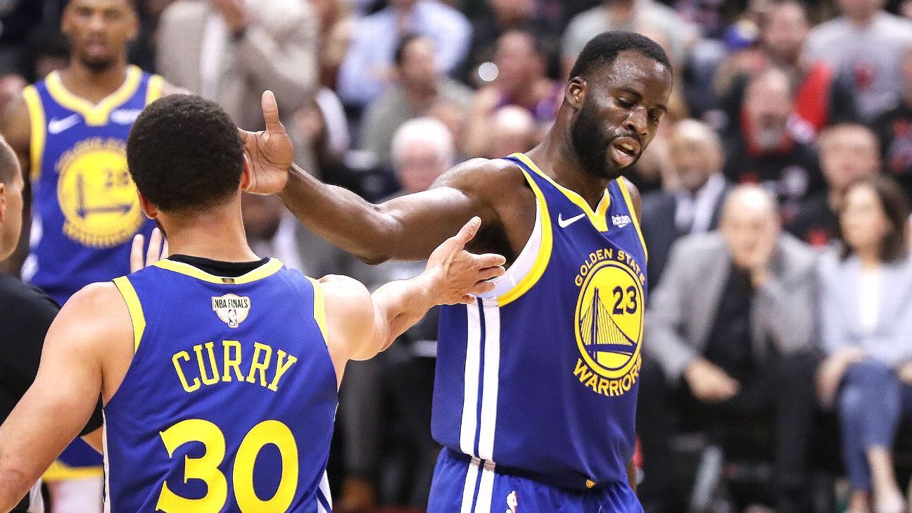 Warriors' Andre Iguodala's dunk attempt soundly rejected by Clint Capela