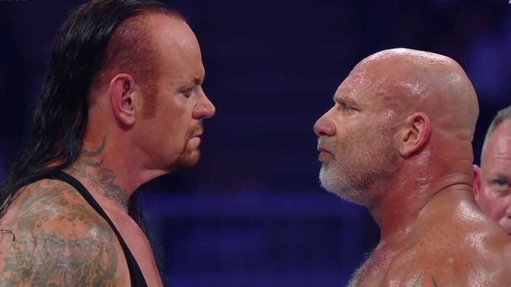 Wwe Super Showdown Undertaker Beats Goldberg Mansoor