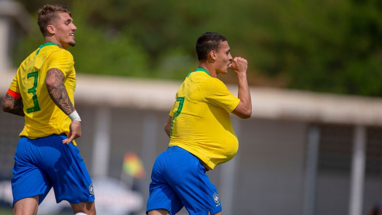 Goleiro 'encaixa' cobrança, seleção brasileira olímpica ...