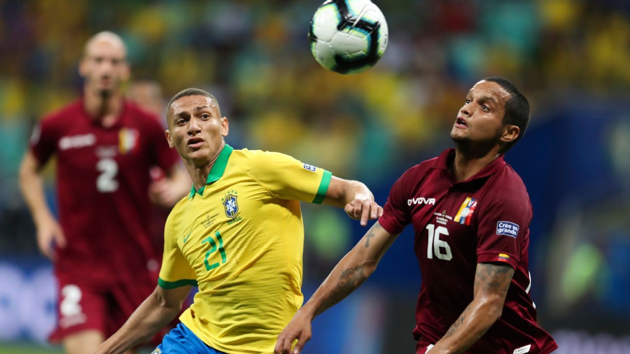 Brasil vs. Venezuela Reporte del Partido 18 junio, 2019 ESPN