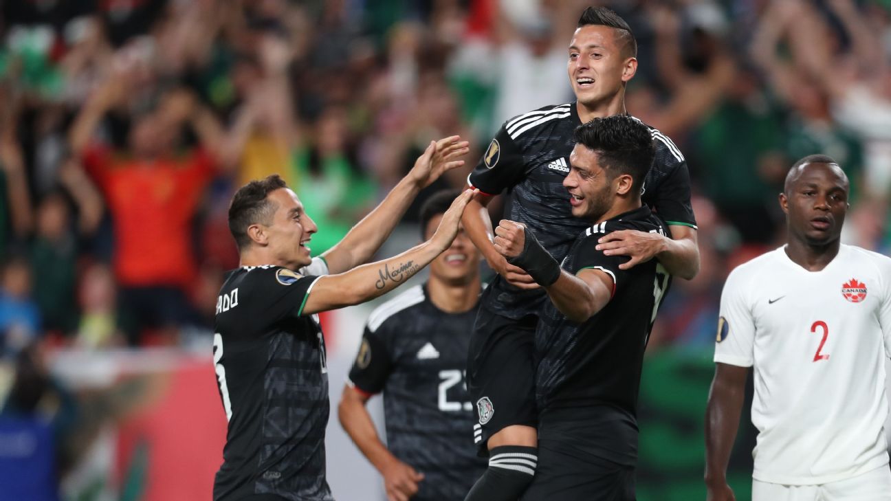 Mexico vs. Canada Football Match Report June 19, 2019 ESPN