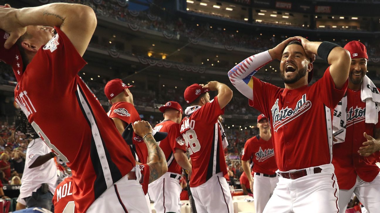 All-Star Game decided by a HR derby if tied after 9 innings