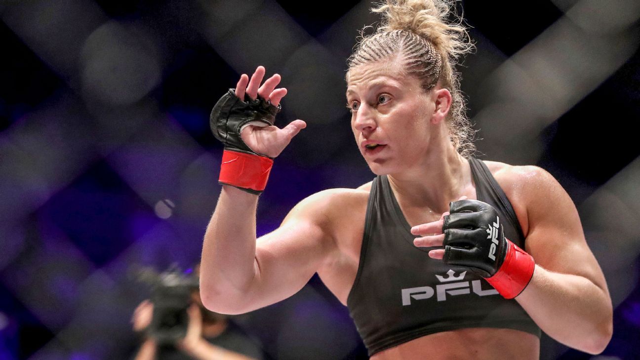 Kayla Harrison moves on to the PFL final after sending Genah Fabian via first-round TKO