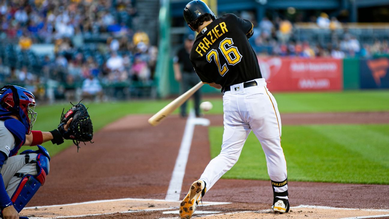 San Diego Padres acquire All-Star second baseman Adam Frazier from Pittsburgh Pi..