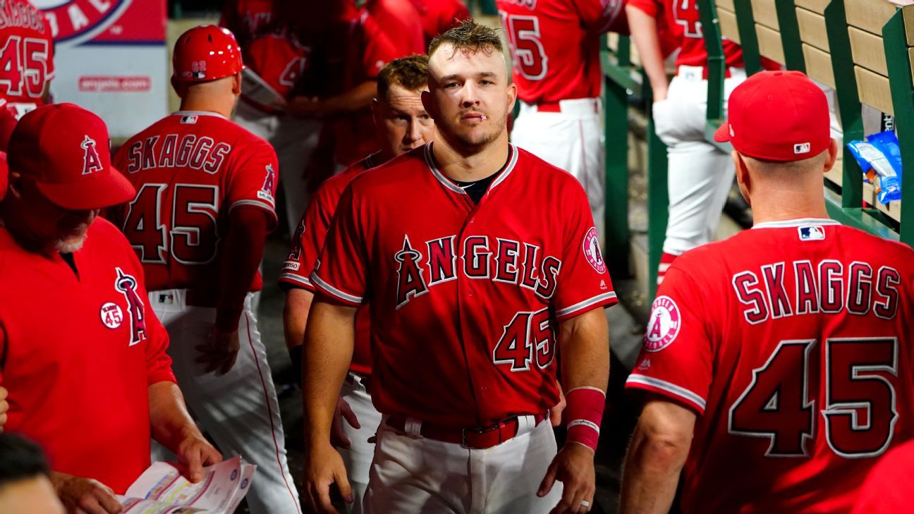 Angels Mike Trout regresa a la alineación ESPN