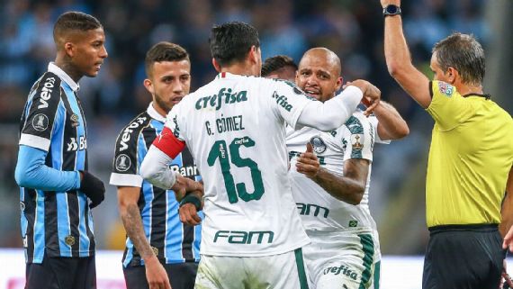 Felipe Melo, do Palmeiras, não é detonado por jornal argentino que adora criticá-lo: 'Referência e lágrimas'