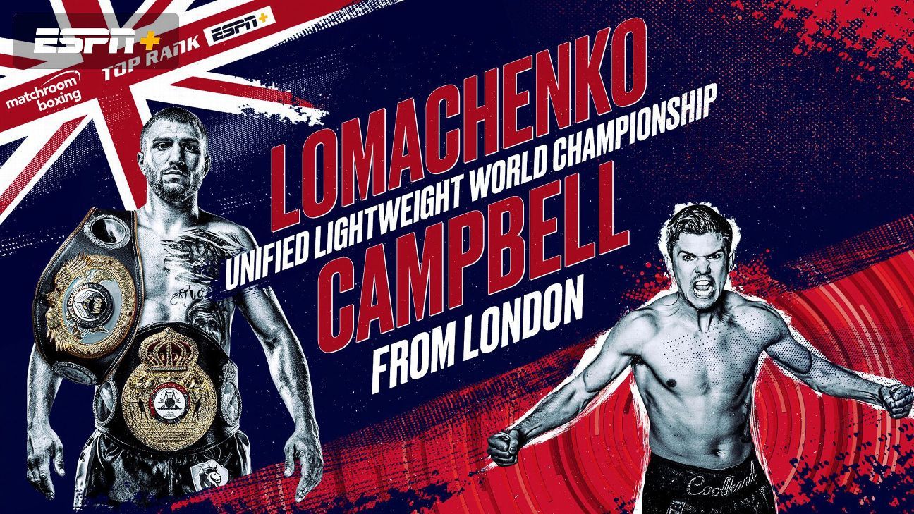 Image result for lomachenko vs. campbell poster