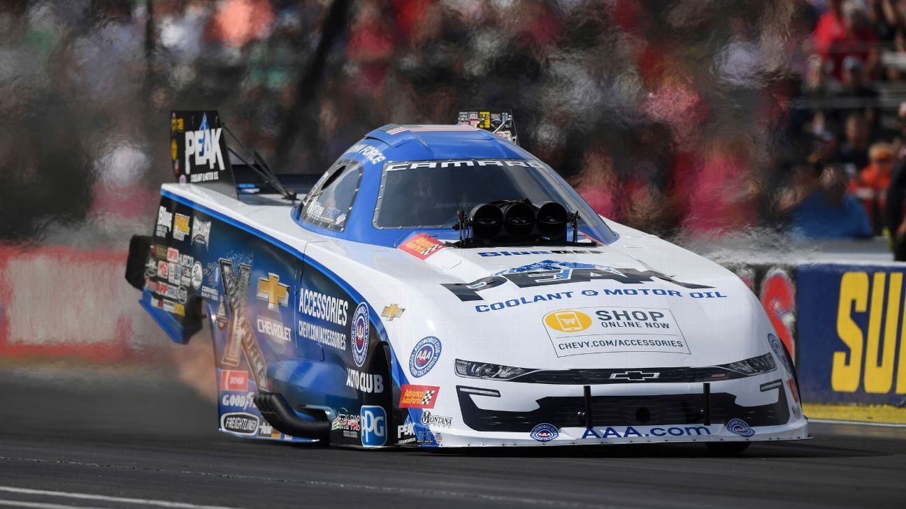 
                  Force parks NHRA team for rest of '20 season