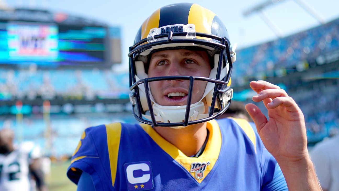 Jared Goff, Los Angeles Rams' offense shut down by Miami Dolphins - ESPN -  Los Angeles Rams Blog- ESPN