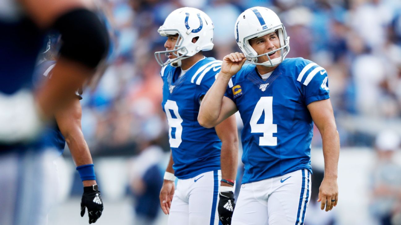 Adam Vinatieri Named AFC Special Teams Player of Month