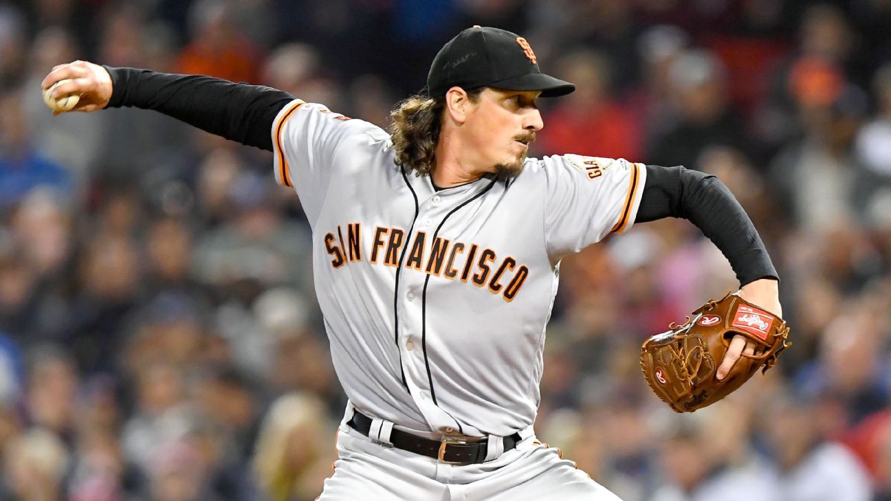 San Francisco Giants release Jeff Samardzija - ESPN