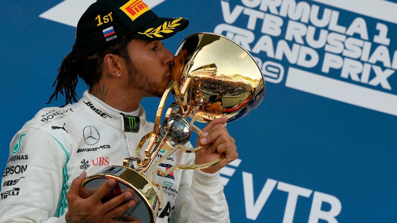 Lewis Hamilton plans museum for his F1 trophies, race cars - ESPN