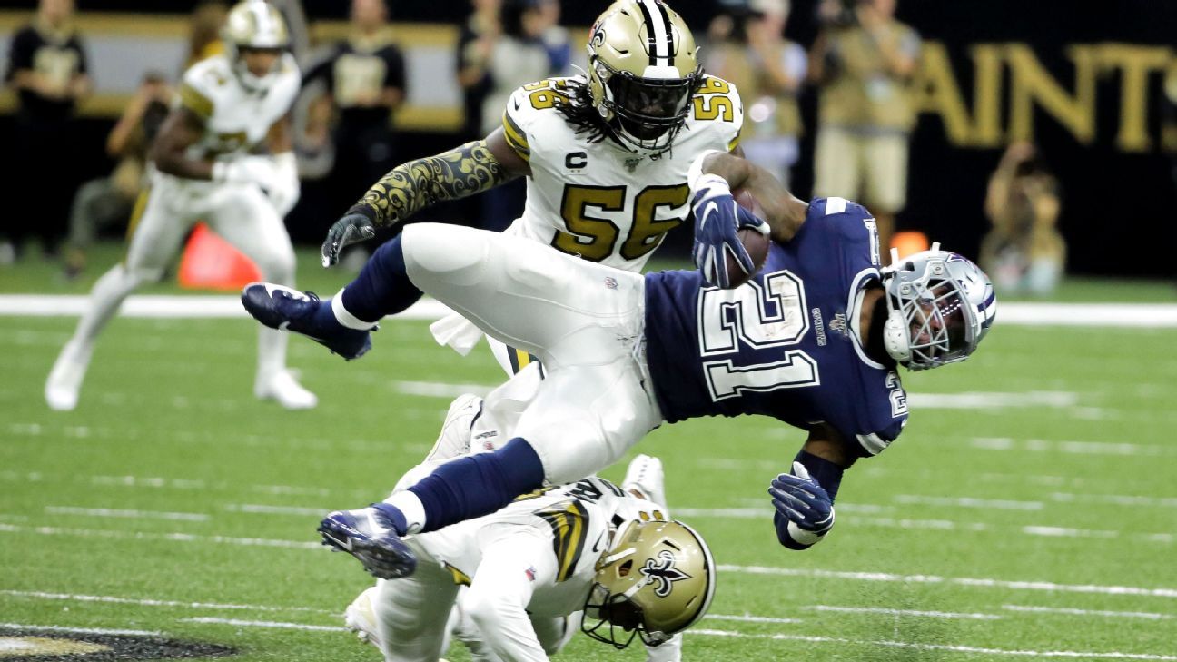 Cowboys take down Saints, 30-7; former Troup player makes Monday Night  Football debut, Sports