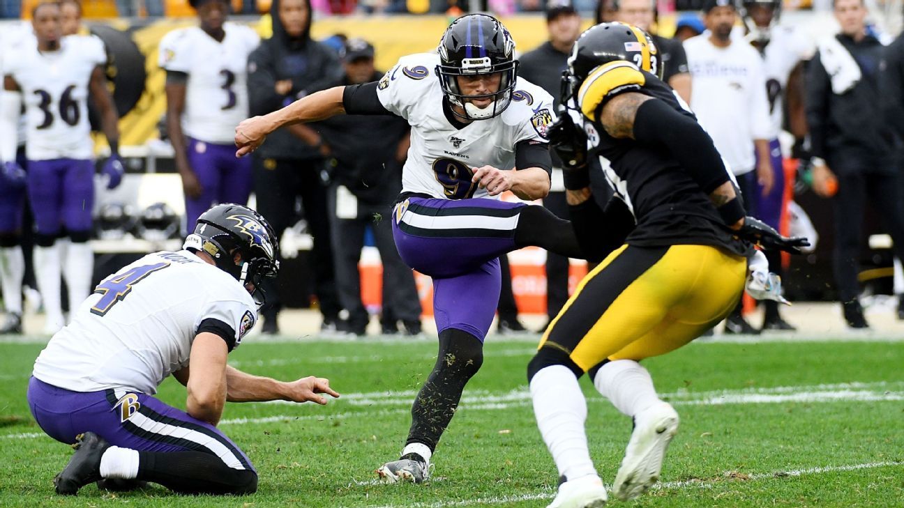 Baltimore Ravens' Justin Tucker stakes claim to being the GOAT of NFL  kickers - ESPN - Baltimore Ravens Blog- ESPN