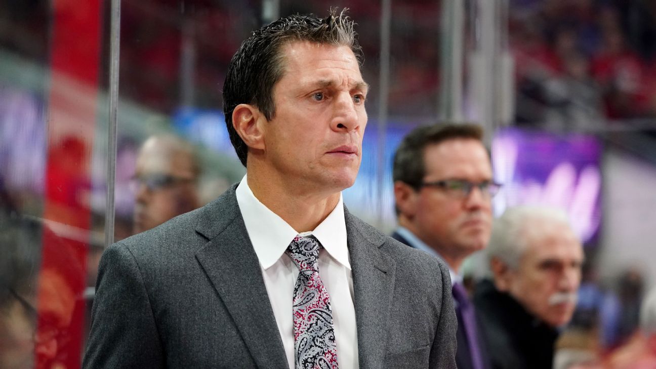 Hurricanes working on extension with head coach Rod Brind'Amour