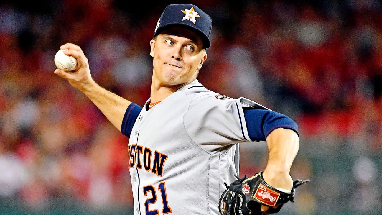 MLB playoffs: Zack Greinke pitches Astros to win over Rays - Sports  Illustrated