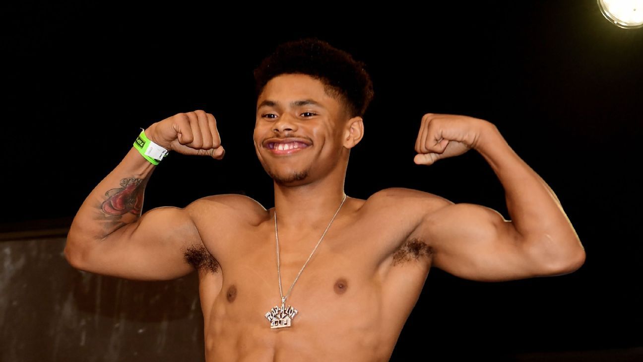 Shakur Stevenson conquista título Pluma de la OMB ESPN