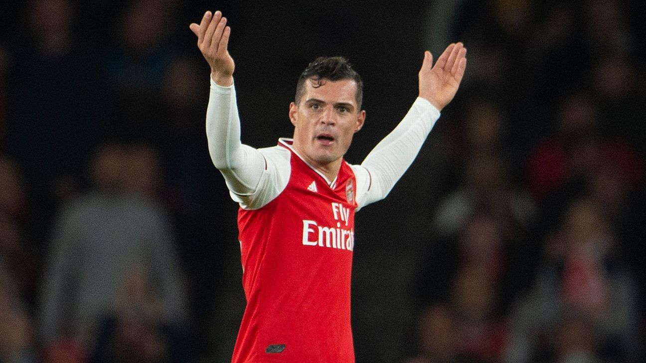 Premier League review Granit Xhaka and Unai  Emery 