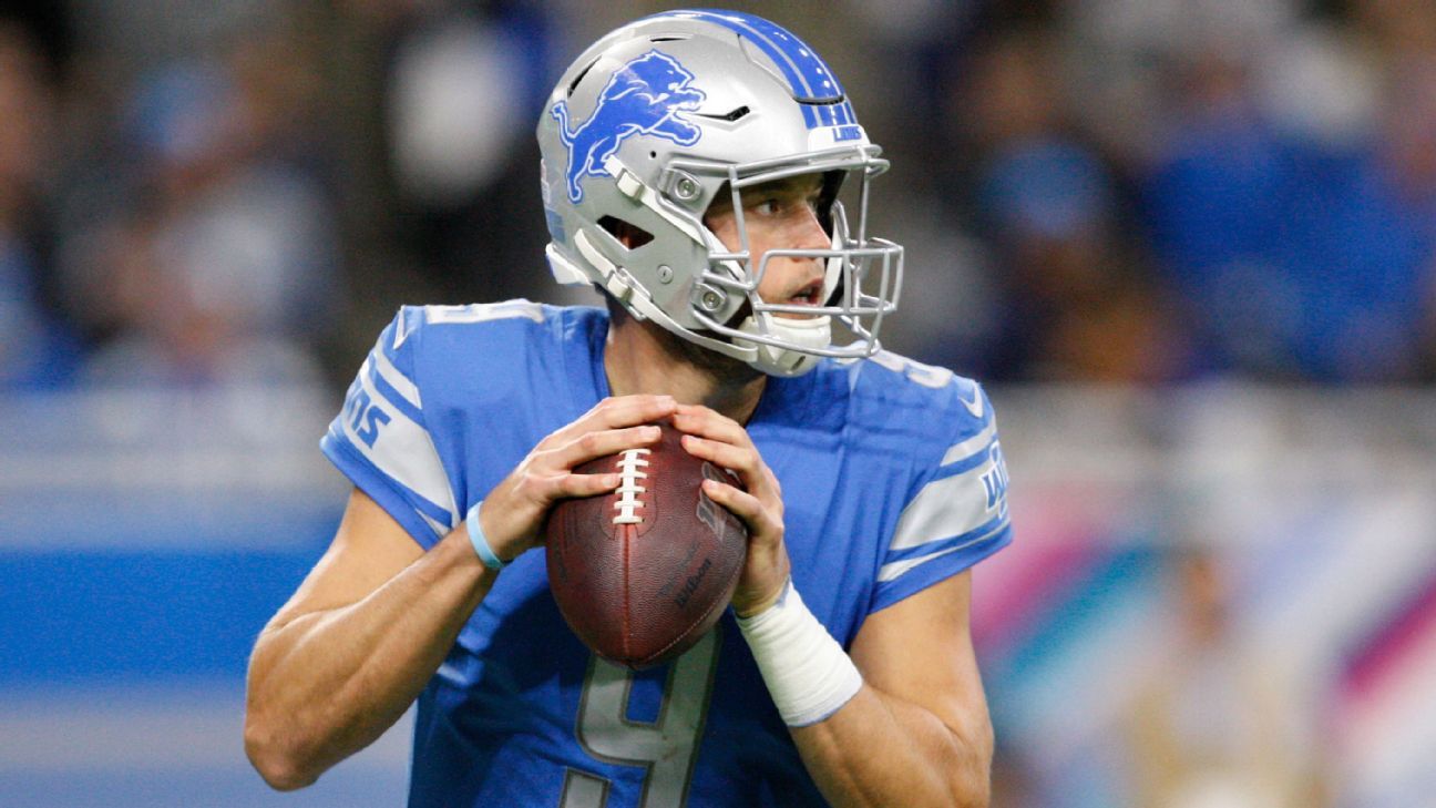 Lions injury report: Matthew Stafford returns to practice, team confident  he'll play - Pride Of Detroit